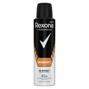 Antyperspirant w aerozolu dla mężczyzn Rexona Workout 150ml